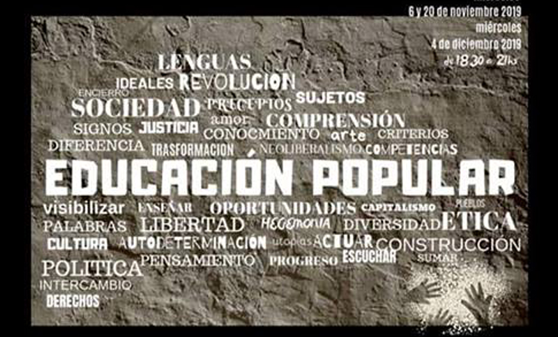 Arranca una «Jornada de Educación Popular: para crear sociedades justas»