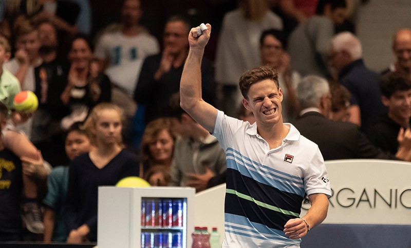 Schwartzman venció a Monfils y jugará la final del ATP de Viena