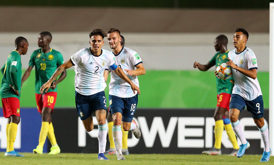 Argentina consiguió su primera victoria en el Mundial Sub 17