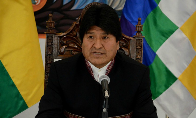 Evo Morales: «Está en proceso un golpe de Estado»