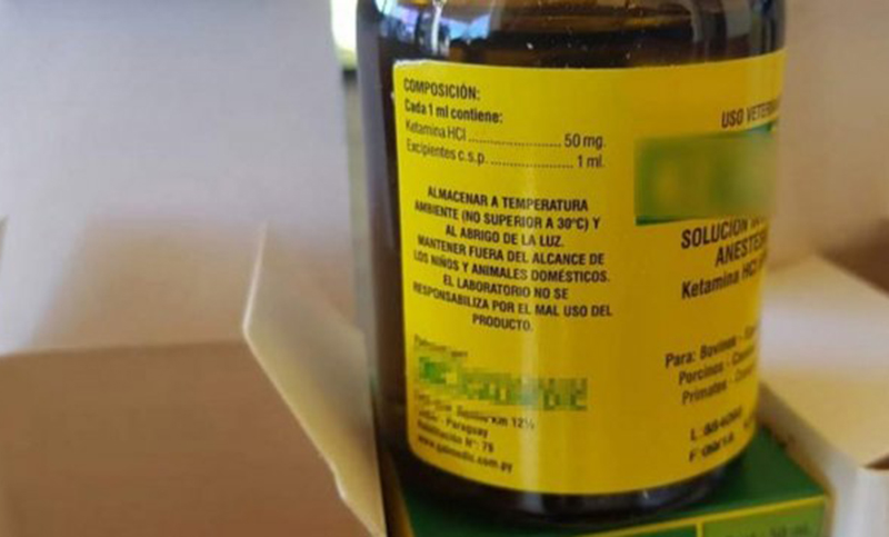 Roban 191 frascos de ketamina de la Secretaría de Salud de Villa Gobernador Gálvez