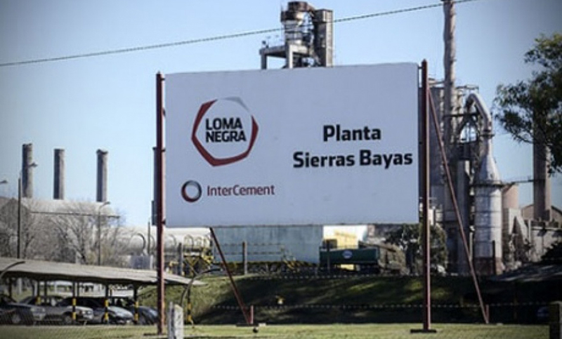 Loma Negra anunció el cierre de su planta en Sierras Bayas