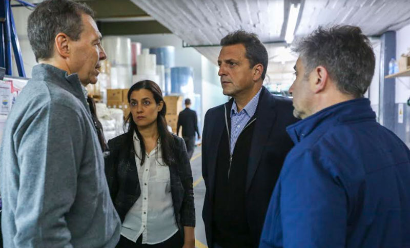 Massa dijo que durante cuatro años «el Gobierno se olvidó» de las Pymes