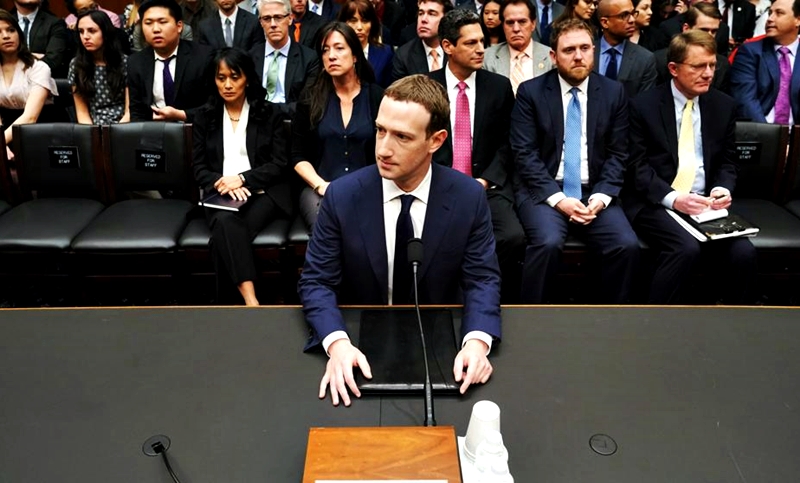 Mark Zuckerberg se enfrenta al Congreso de los Estados Unidos