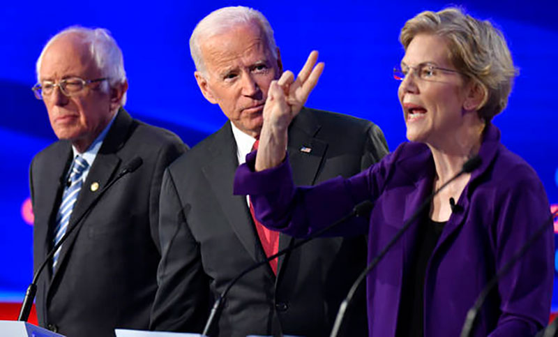 Elizabeth Warren ya actúa como favorita en las primarias demócratas