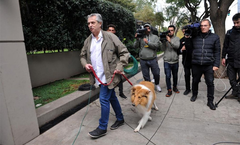 Alberto Fernández se emocionó al recordar a Néstor Kirchner
