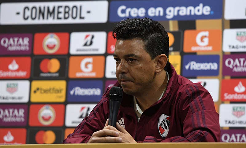Gallardo confirmó el once