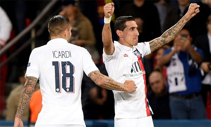 La dupla rosarina del PSG la rompió toda en el clásico francés