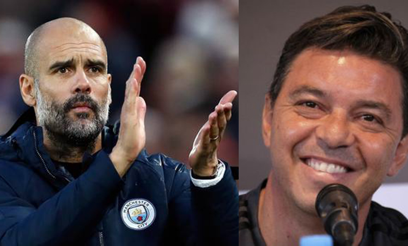 Guardiola: «Lo que ha hecho Gallardo en River es increíble»