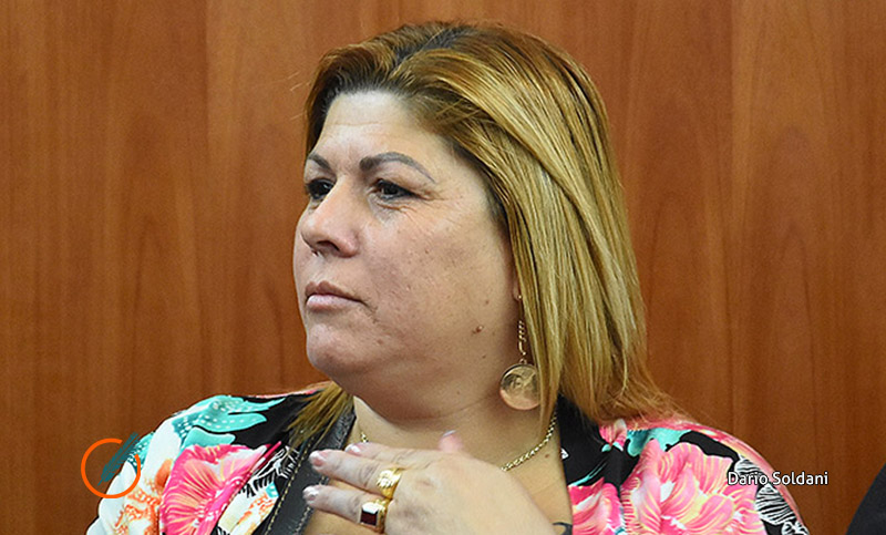 Empezó el juicio que tiene como acusada a Lorena Verdún, ex del Pájaro Cantero