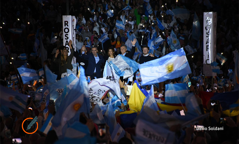 «Sí, se puede» en Rosario: miles de personas respaldaron a Macri en el Parque España