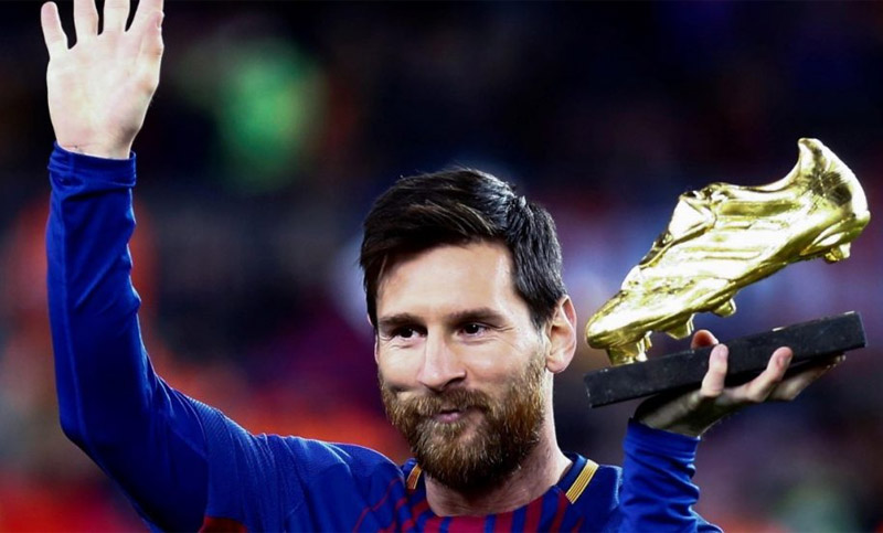 Messi recibirá su sexto Botín de Oro como máximo goleador en Europa