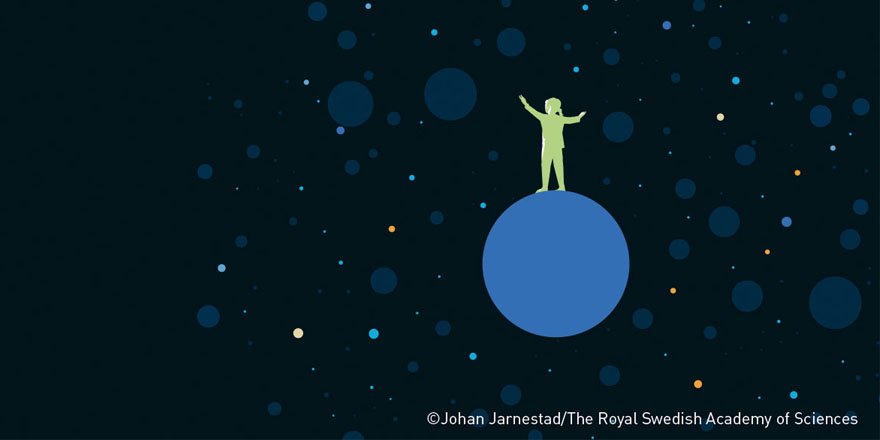 planeta que orbita una estrella nobel 2019