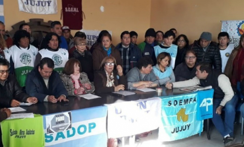 Gremios jujeños anunciaron huelga en reclamo de reuniones paritarias