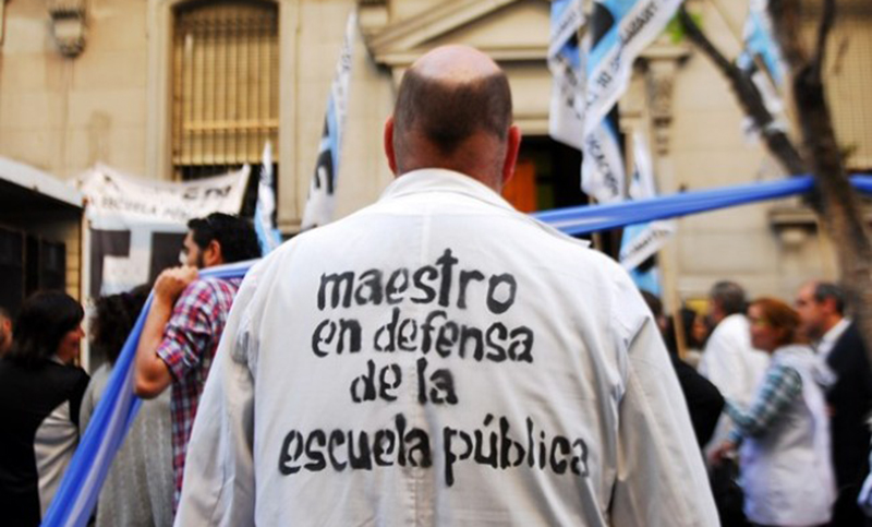 Docentes porteños exigieron paritarias ante la difusión del índice de inflación
