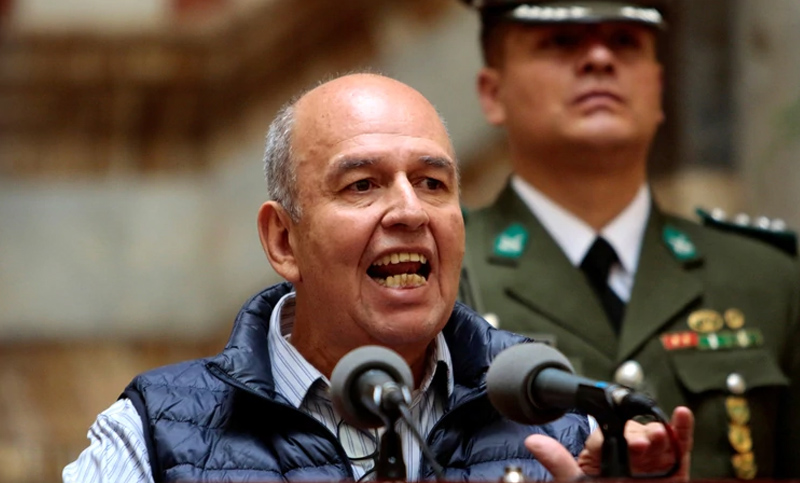 Ministro de facto de Bolivia se propone encarcelar a Evo Morales