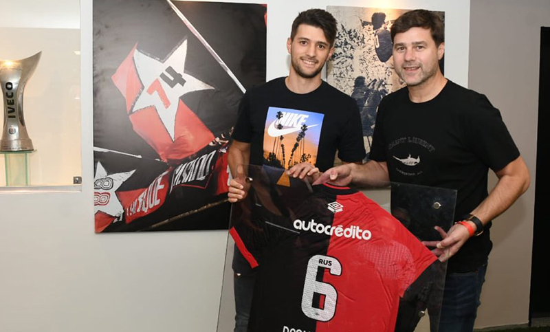 Pochettino llegó al Coloso y fue agasajado por Newell’s