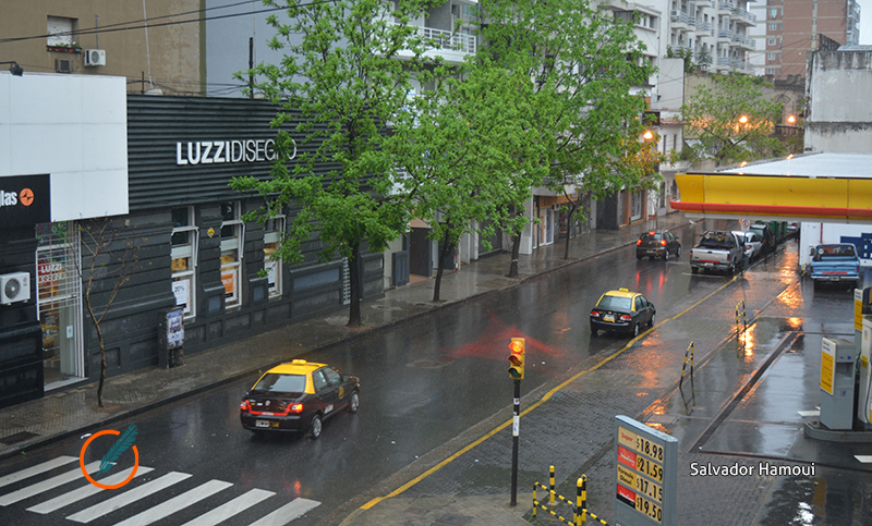 Lunes pasado por agua: rige el alerta para el centro y norte provincial