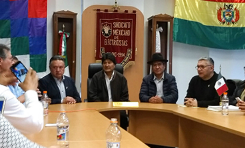 La CTA Autónoma analizó con Evo Morales la realidad boliviana