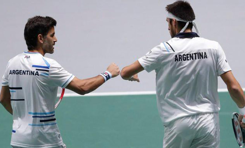Argentina cayó en dobles y se despidió de la Copa Davis
