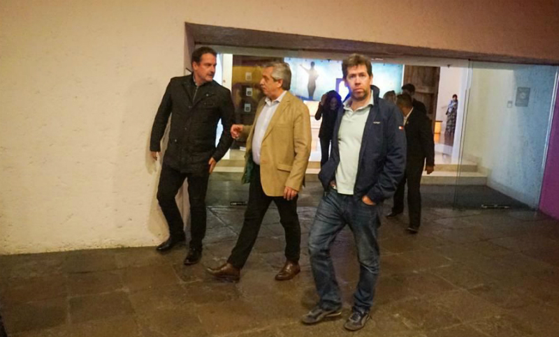 Alberto Fernández se reúne con López Obrador y Slim en México