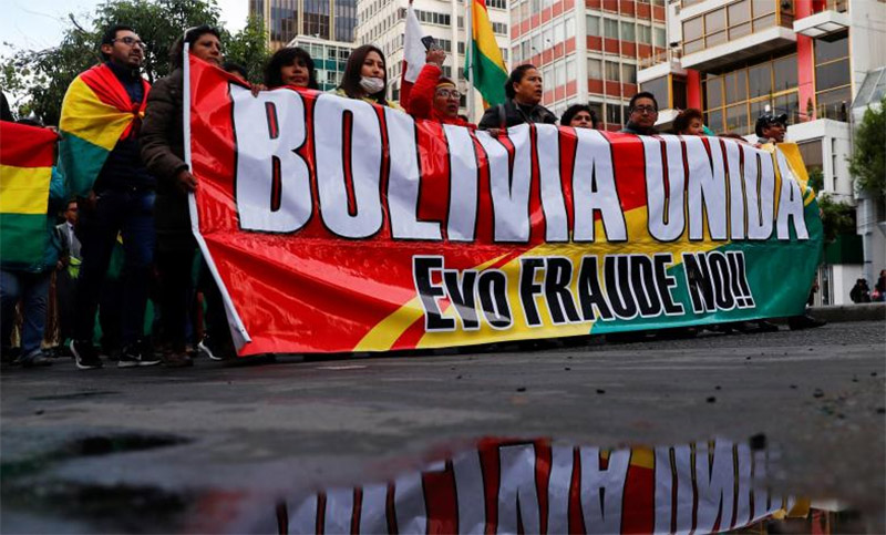 Fuerzas opositoras intentan dar un golpe de Estado contra Evo Morales