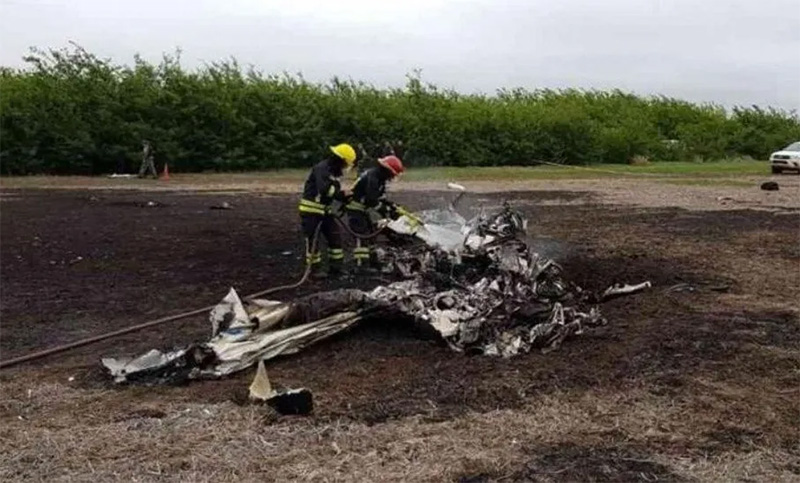 Se estrelló una avioneta en Venado Tuerto: dos muertos