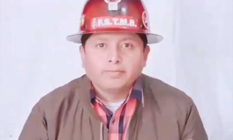La Central Obrera de Bolivia llamará a un paro general si no se restablece el orden constitucional en 24 horas