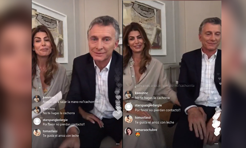 Macri hizo un vivo en Instagram y se emocionó al pensar en qué extrañará de la presidencia