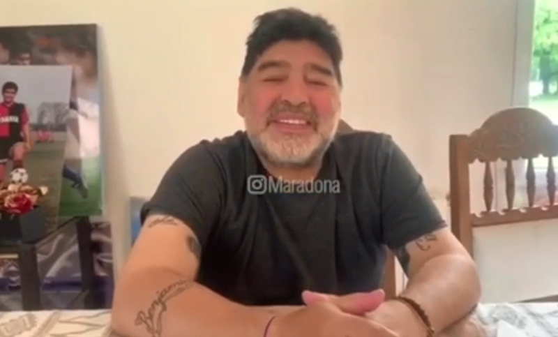 Maradona negó los dichos de su hija Giannina: “No me estoy muriendo para nada”