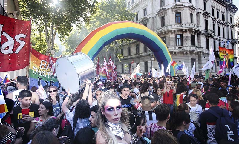 Una nueva Marcha del Orgullo copó las calles porteñas en reclamo de derechos