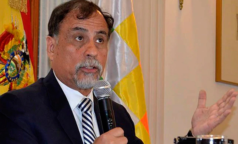 El embajador argentino en Bolivia aseguró: «Para nuestro gobierno no hay ningún golpe de Estado»