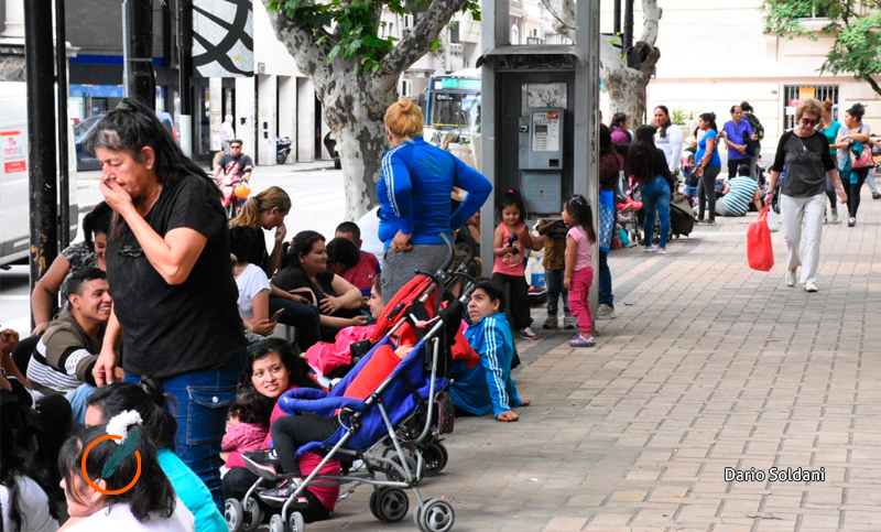 Pueblos Originarios marchan por «unas Fiestas sin hambre»