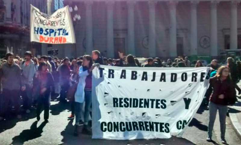 Continúa el paro de residentes en los hospitales porteños: reclaman que se de marcha atrás la ley que regula la actividad