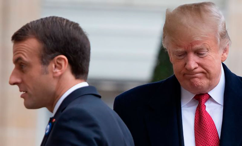 Francia advierte que responderá «con contundencia» a aranceles anunciados por Trump
