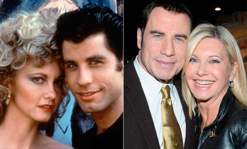 Olivia Newton y John Travolta reviven a Sandy y Dany después de 41 años del  estreno