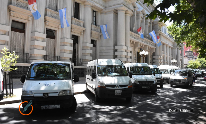 Nueva movilización para visibilizar la crisis en el área de discapacidad