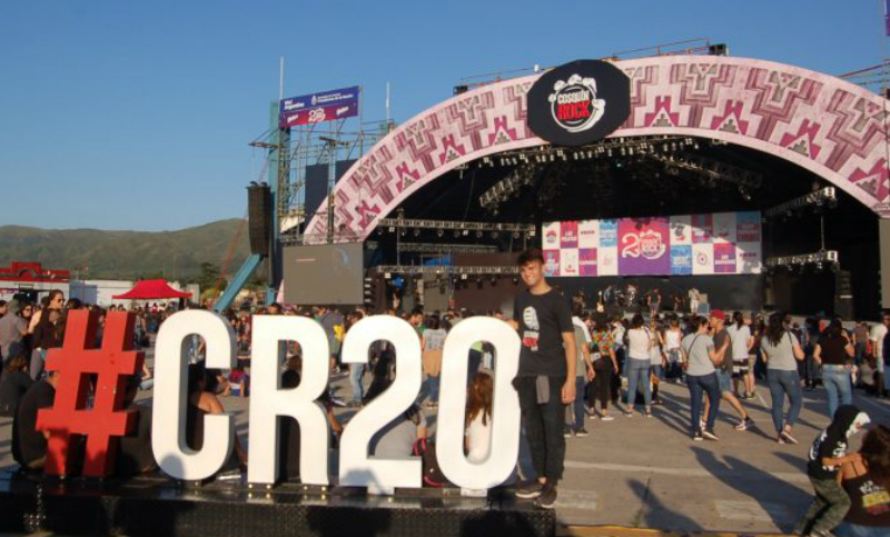 Una jornada de recuerdos en el festejo de los 20 años de Cosquín Rock