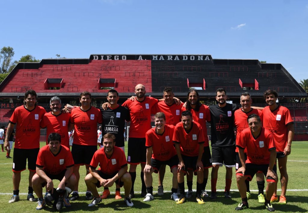 Los campeones del 2004 se reencontraron en el Coloso