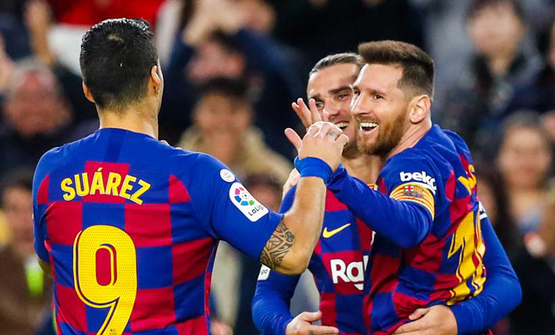 Messi anotó y Barcelona goleó al Alavés