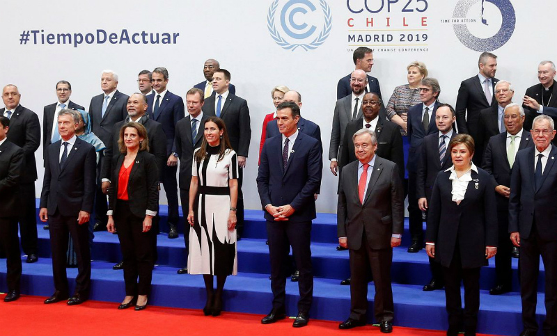 «Es triste no haber podido llegar al acuerdo final», dijo la presidenta de la Cumbre del Clima