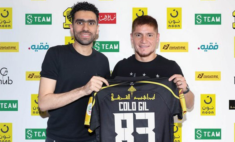El Colo Gil fue oficializado como refuerzo en Arabia Saudita