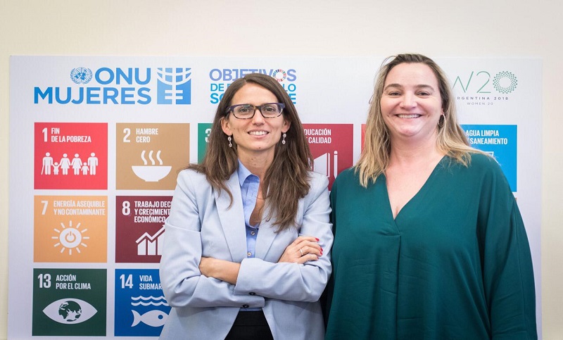 La ministra de las Mujeres, Género y Diversidad se reunió con una representante de la ONU
