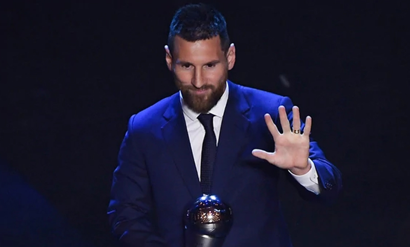 Messi, único argentino en el equipo de la década elegido por France Football