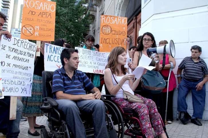 Personas con discapacidad enviaron una carta abierta a Pablo Javkin