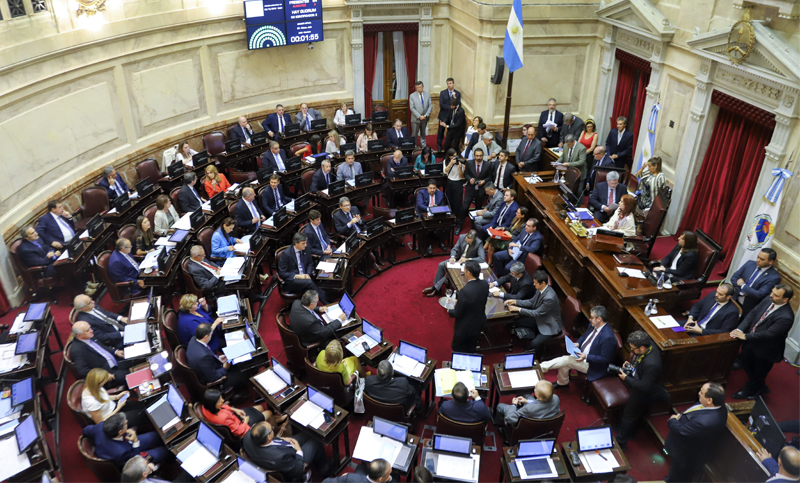 La Cámara alta aprobó la Ley de Solidaridad Social y Reactivación Productiva