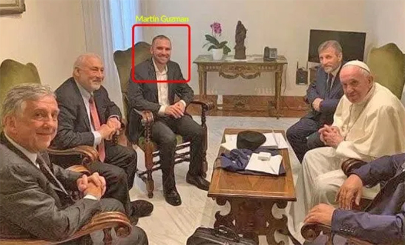 Economía de Francesco y el nuevo ministro Martín Guzmán
