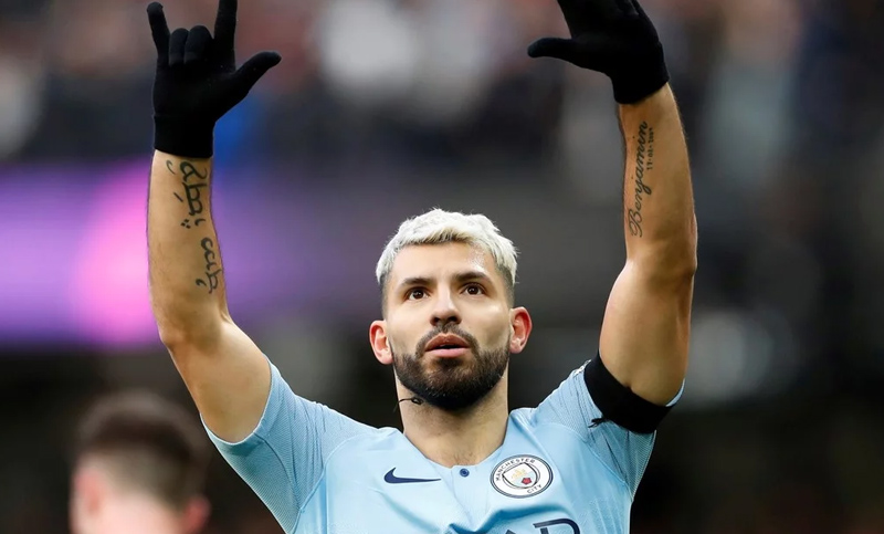 El Kun Agüero fue votado como el jugador más emblemático de la década en la Premier League