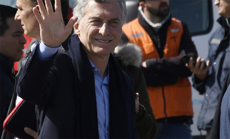 Macri llegó a Rosario por última vez como presidente