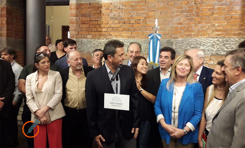 Massa brindó en Diputados: el Congreso que pretende y propuesta a la oposición